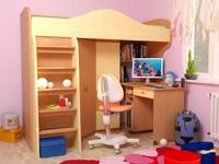Набор мебели для детской комнаты Акварель