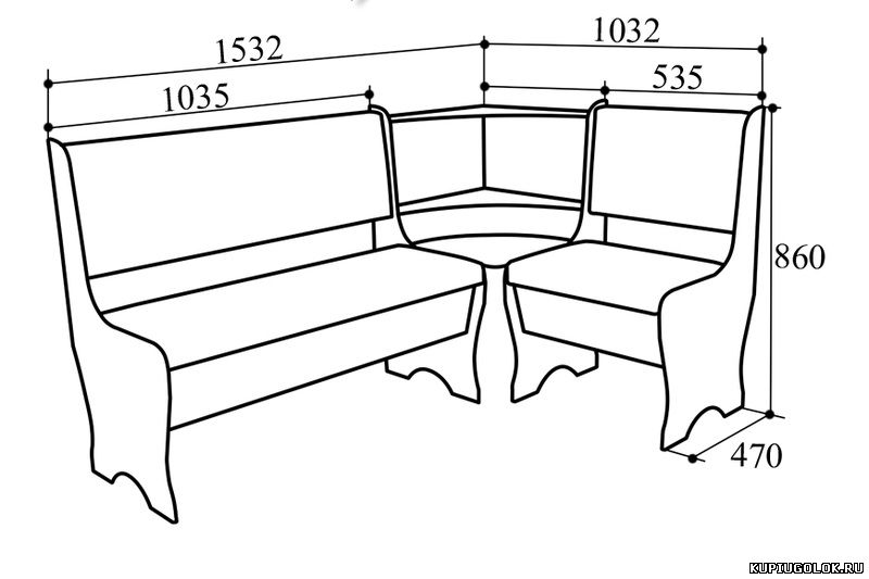 Уголок кухонный со спальным местом своими руками чертежи и схемы